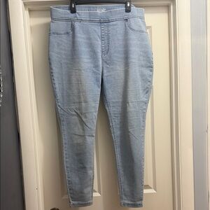 Terra & Sky Pale Denim Stretch Jeggings